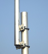 Verlängerung des Antennenmastes um einen Meter