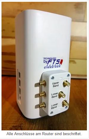 Huawei 5G Cpe Pro 2 Router 5G Router mit externer Antenne