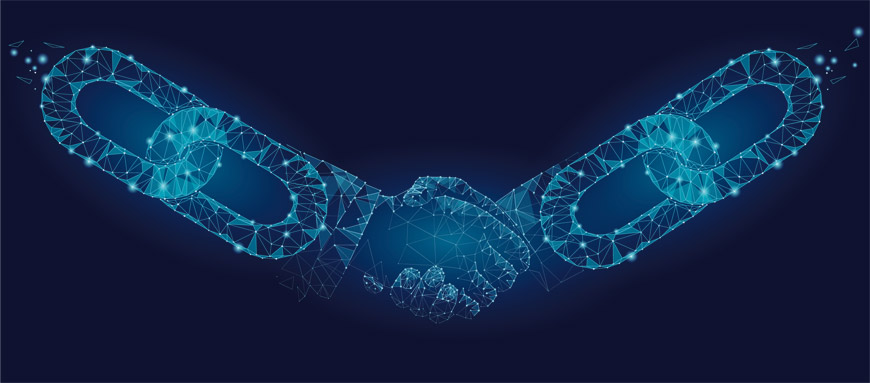 Sicherer digitaler Austausch mittels Blockchain