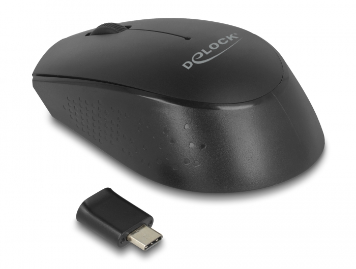 Delock Optische 3-Tasten Mini Maus USB Type-C™ 2,4 GHz kabellos #2 