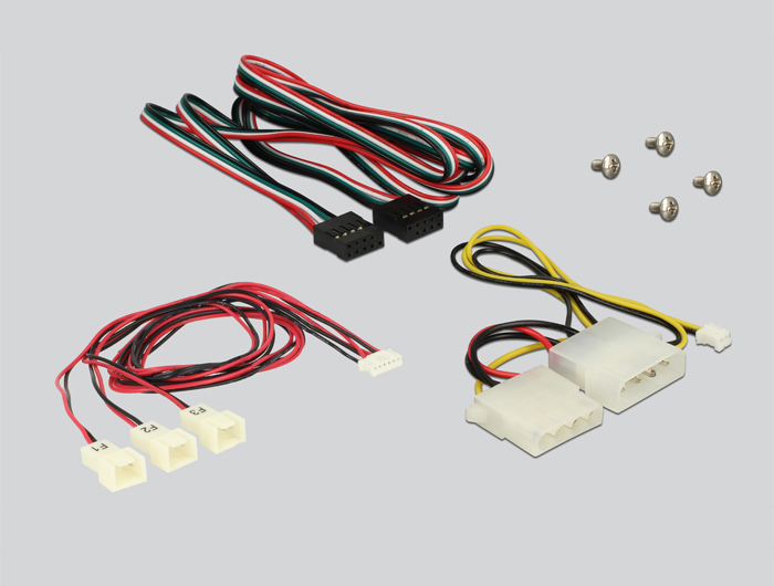 Delock 3.5″ Front Panel > 2 x USB 2.0 und Lüftersteuerung #3 