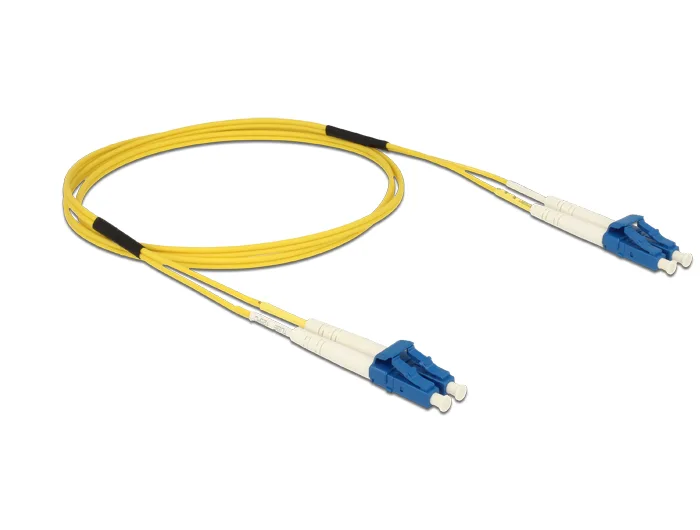 Delock Kabel Lichtwellenleiter LC > LC Singlemode OS2 1 m #2 