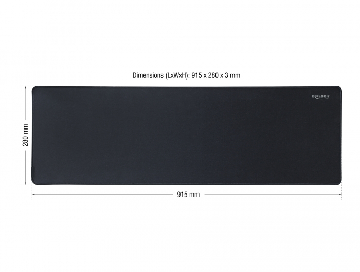 Delock Gaming Mauspad 915 x 280 mm - wasserabweisend #3 
