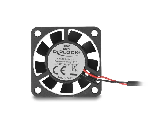 Delock Axiallüfter 5 V DC, 40 x 40 x 10 mm schwarz #3 