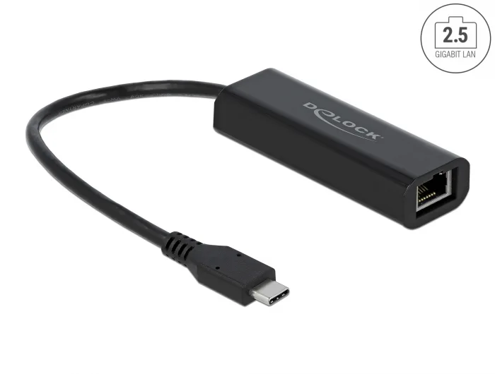 Delock USB Type-C™ Netzwerk Adapter 2,5 Gigabit LAN 1 x RJ45 #1 