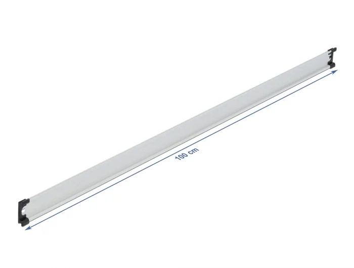 Delock Hutschiene 35 x 7,5 mm (100 cm) Aluminium #2 