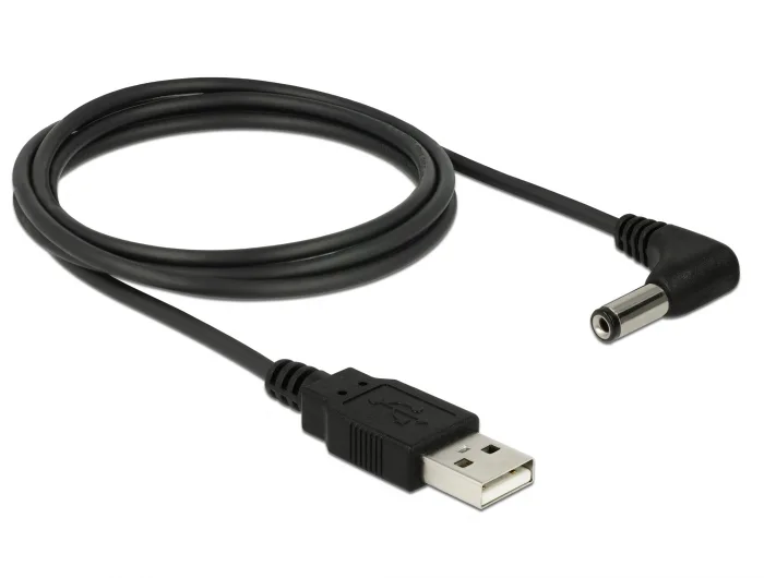 Delock Kabel USB Power > DC 5,5 x 2,1 mm Stecker 90° 1,5 m #2 
