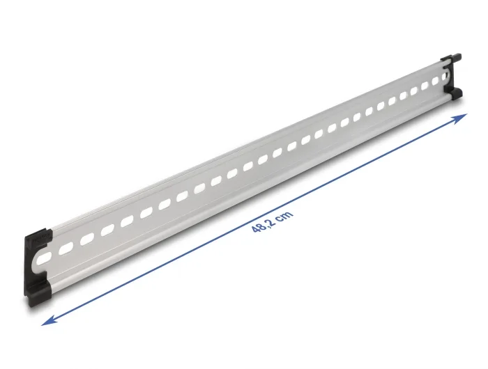 Delock Hutschiene 35 x 7,5 mm (19") Aluminium #3 