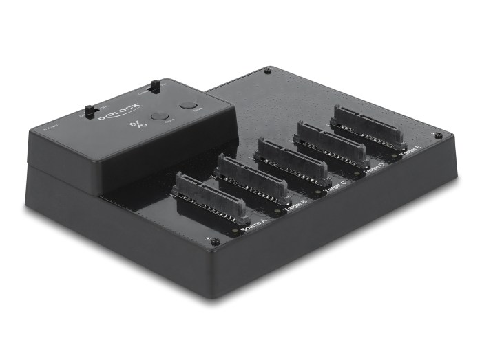Delock USB 5 Gbps Docking- und Klonstation für 5 x 2.5″ SATA HDD / SSD #2 