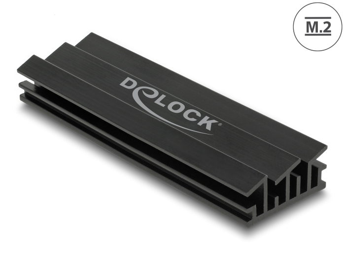 Delock Kühlkörper 70 mm für M.2 Modul schwarz #1 