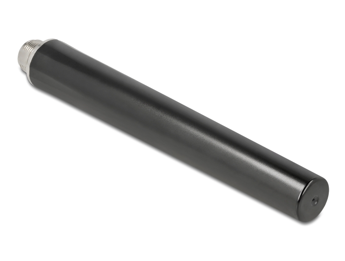 Delock Dualband WLAN WiFi 6 Antenne N Buchse 4 - 6 dBi 16,55 cm omnidirektional starr outdoor schwarz #8 