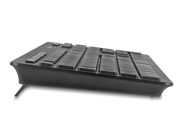 Delock USB Tastatur 2,4 GHz kabellos schwarz - Lautlos #3 