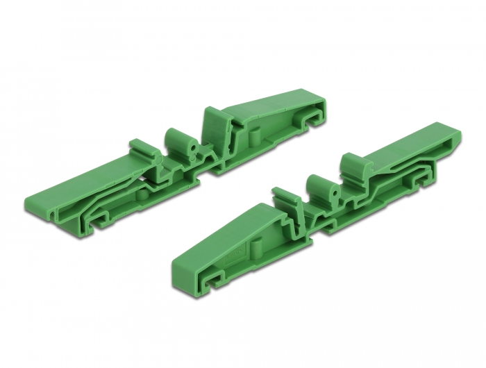 Delock Hutschienenclip für Platine 115 mm 4 Stück #2 