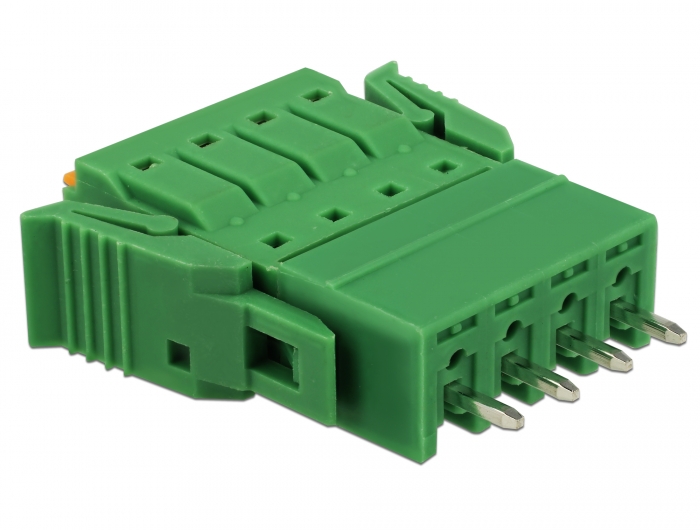 Delock Terminalblock Set für Platine 4 Pin 3,81 mm Rastermaß vertikal #3 