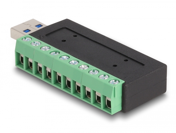 Delock USB 3.2 Gen 1 Typ-A Stecker zu Terminalblock Adapter #2 