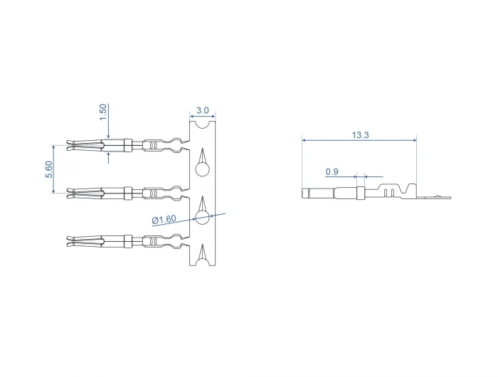 Delock Crimp-Kontakte für D-Sub HD Crimp Buchse 40 Stück #2 