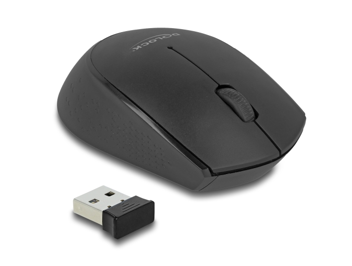 Delock USB Tastatur und Maus Set 2,4 GHz kabellos schwarz (Handballenauflage) #4 