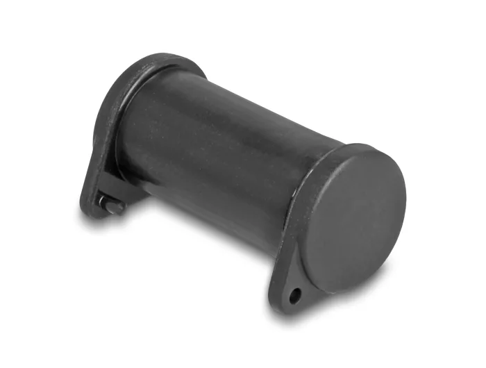 Delock DL4 Staubschutz für Stecker und Buchse, Silikon, 2-teilig, schwarz 10er Set #3 