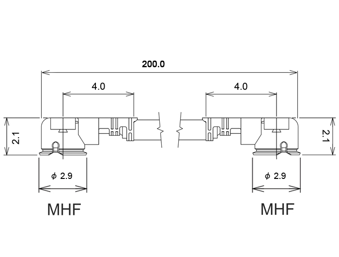 Delock Antennenkabel I-PEX Inc., MHF® I Stecker zu I-PEX Inc., MHF® I Stecker 1,13 20 cm #2 
