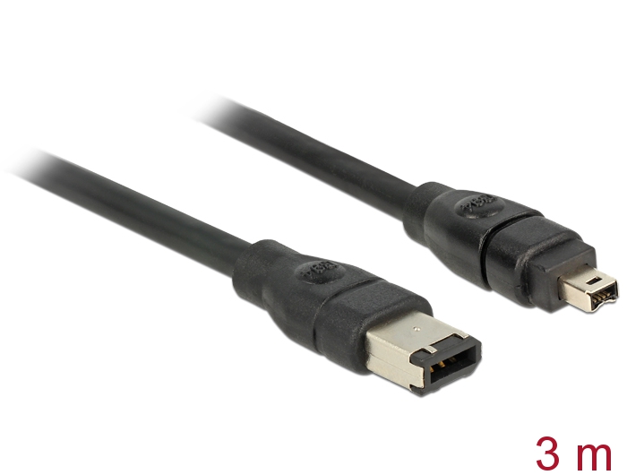 Delock Kabel FireWire 6 Pin Stecker > 4 Pin Stecker 3 m #1 
