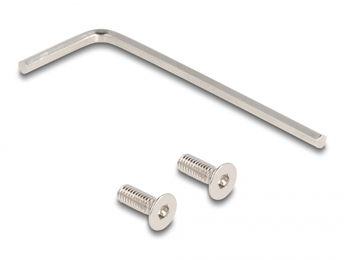 Delock Kopfhörerhalterung verstellbar zur Tischmontage Aluminium silber #4 