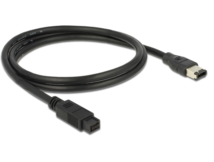 Delock Kabel FireWire 9 Pin Stecker > 6 Pin Stecker 1 m #2 