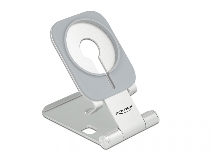 Delock Smartphone Standhalterung verstellbar für MagSafe Aluminium #1 