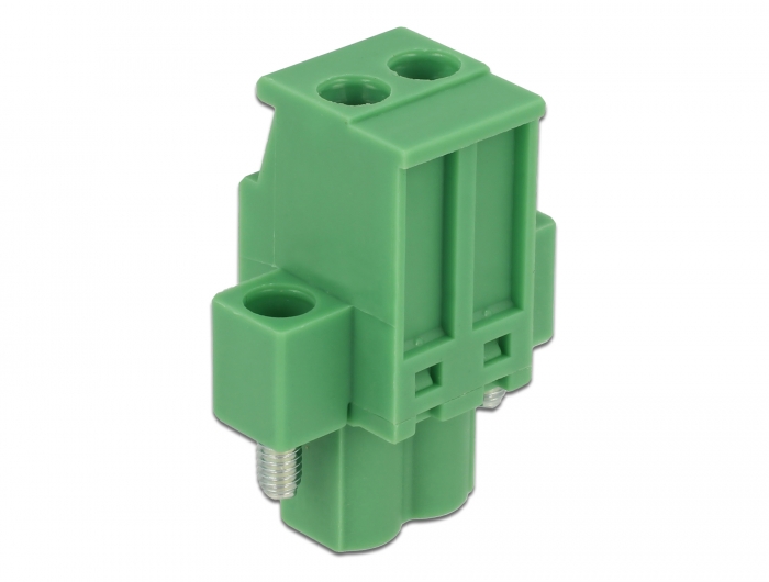 Delock Terminalblock Set für Hutschienen 2 Pin mit Schraubverriegelung #2 