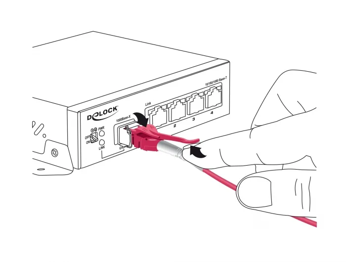 Delock Kabel Lichtwellenleiter LC > LC Multimode OM4 Uniboot 10 m #3 