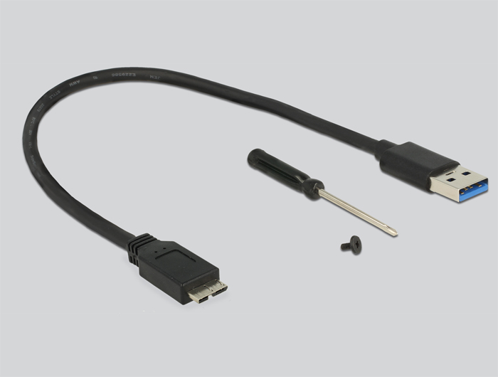 Delock Externes Gehäuse M.2 Key B 42 mm SSD > USB 3.0 Typ Micro-B Buchse mit Verschlüsselungsfunktion #5 