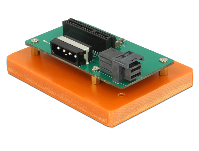 Delock Adapter SFF-8643 > PCIe x4 mit Befestigungsplatte #3 