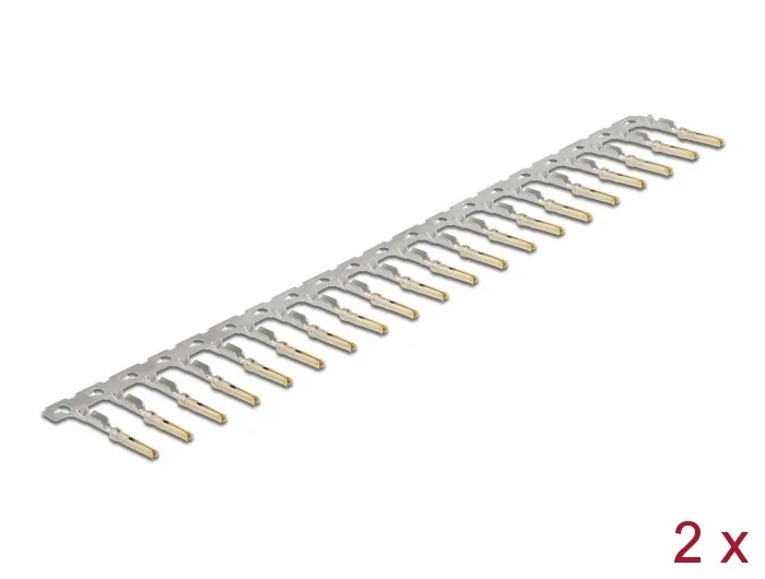 Delock Crimp-Kontakte für D-Sub HD Crimp Buchse 40 Stück #1 