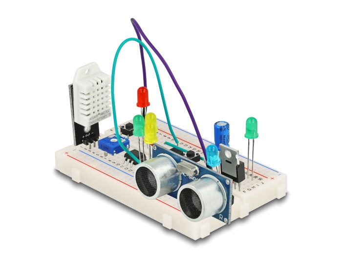 Delock Experimentier-Steckbrett 300/100 Kontakte #3 