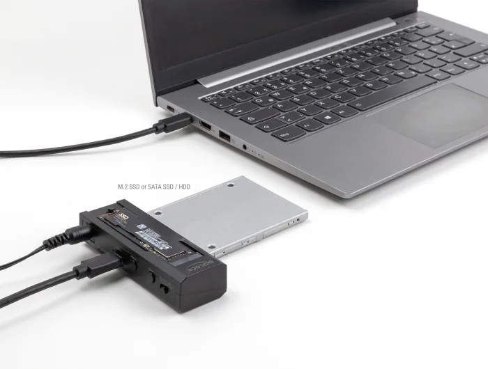 Delock USB Type-C™ Konverter für 1 x M.2 SSD oder 1 x SATA SSD / HDD #4 