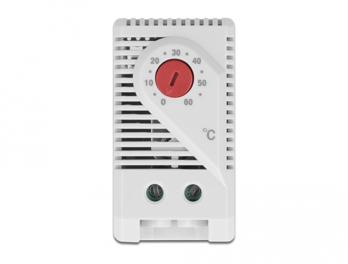 Delock Thermostat mit Schließer-Kontakt für Hutschiene #3 
