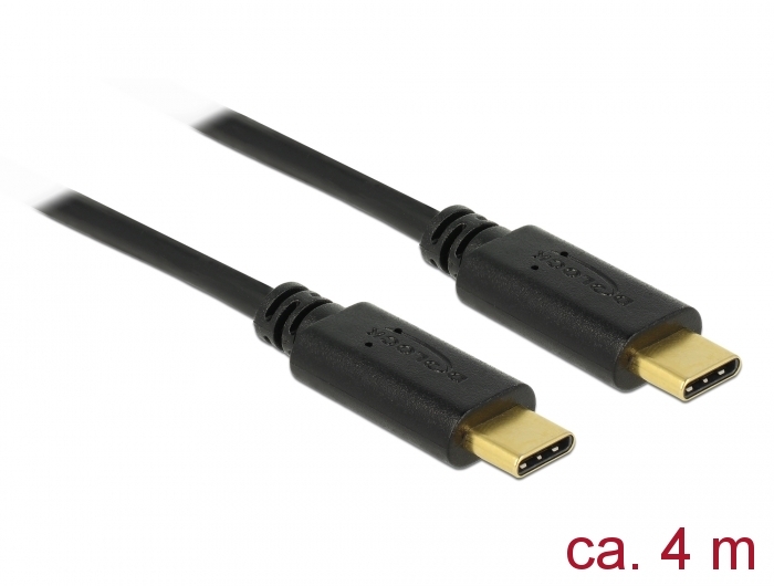 Delock USB 2.0 Kabel Type-C zu Type-C 4 m 3 A