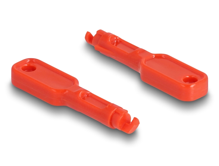 Delock RJ45 Port Blocker Set für RJ45 Buchse 10 Stück #3 