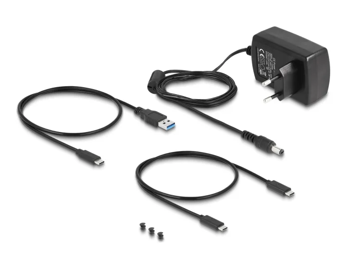 Delock USB Type-C™ Konverter für 1 x M.2 NVMe SSD + 1 x SATA SSD / HDD mit Klon Funktion #4 