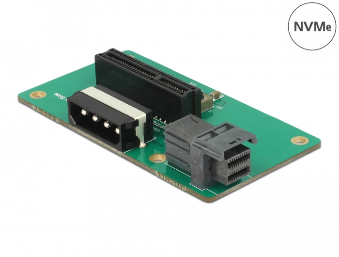 Delock Adapter SFF-8643 > PCIe x4 mit Befestigungsplatte #1 