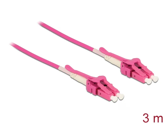 Delock Kabel Lichtwellenleiter LC > LC Multimode OM4 Uniboot 3 m #1 