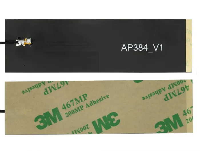 Delock LoRa Antenne 863 - 928 MHz® I I-PEX Inc., MHF Stecker 1,68 dBi 15 cm 1.13 FPC schwarz Klebemontage #3 