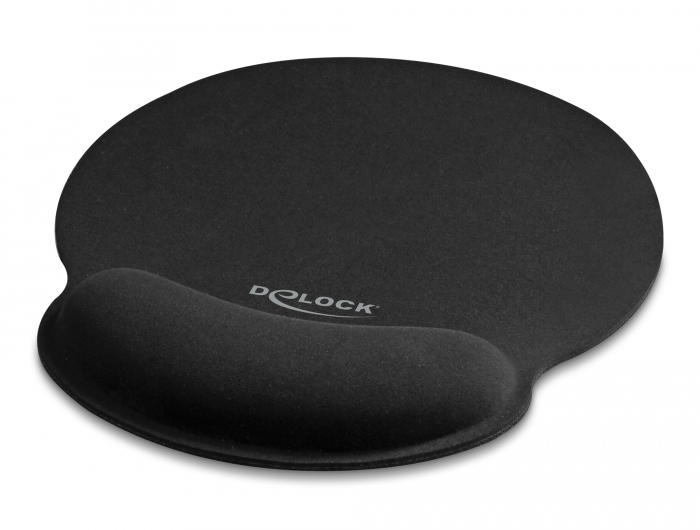 Delock Ergonomisches Mauspad mit Handballenauflage schwarz 252 x 227 mm #1 