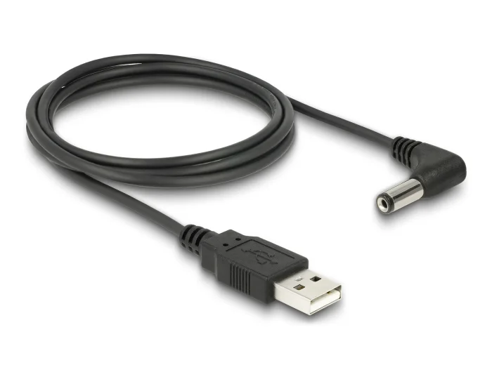 Delock Kabel USB Power > DC 5,5 x 2,1 mm Stecker 90° 1,5 m #5 