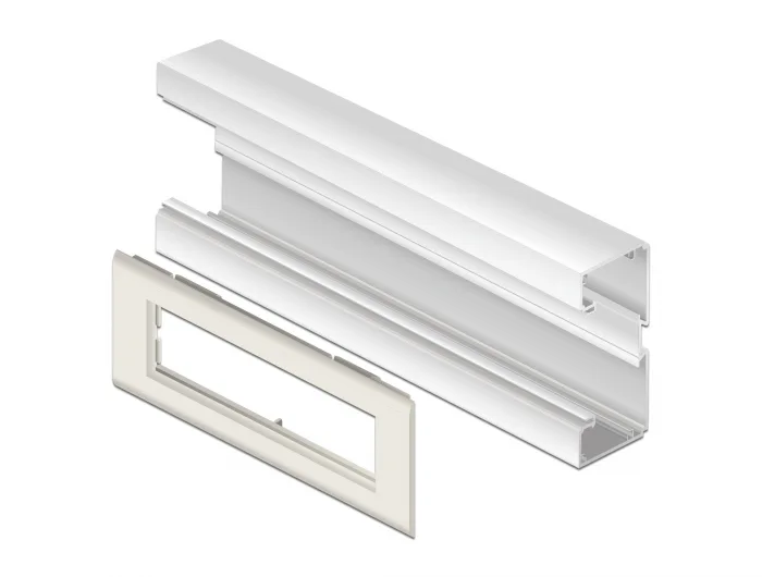 Delock Easy 45 Modulträger für Geräteeinbaukanal 175 x 80 mm #3 