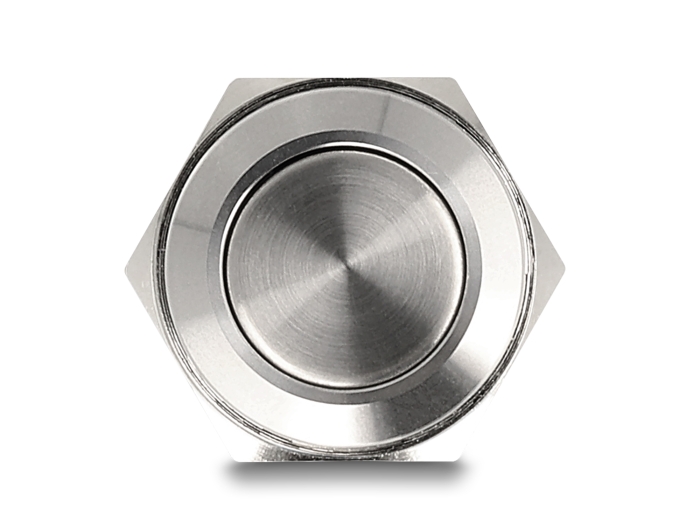 Delock Drucktaster zum Einbau 16 mm 2 x Schraubklemme Taster sehr hoch #3 