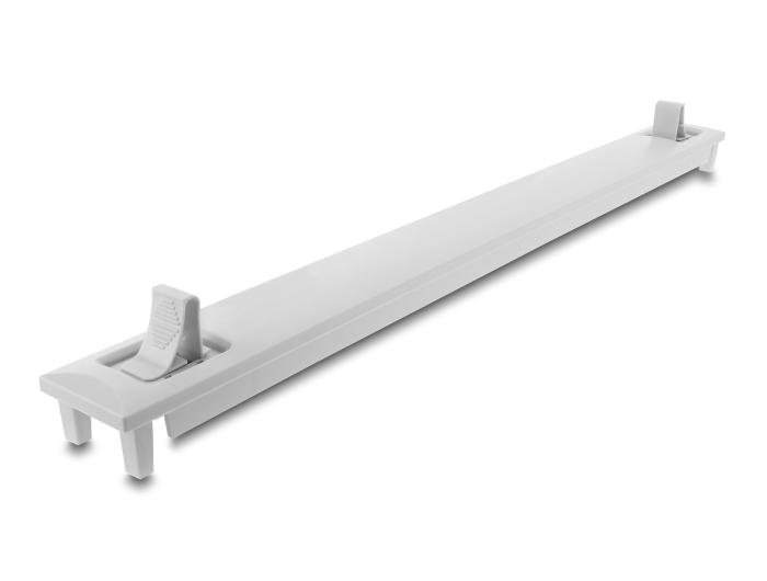 Delock 19″ 1 HE Blindpanel ABS Kunststoff mit Einrastfunktion (Snap-In) grau #2 