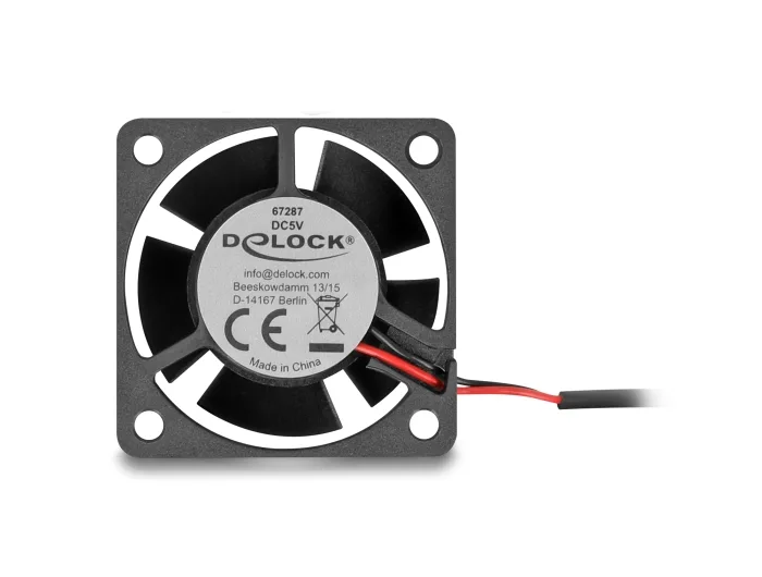Delock Axiallüfter 5 V DC, 40 x 40 x 20 mm schwarz #3 