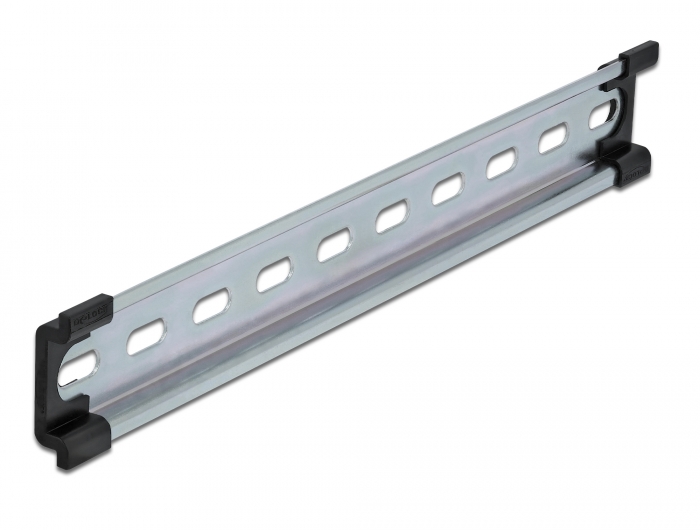 Delock Hutschiene 35 x 7,5 mm (25 cm) Stahl #1 