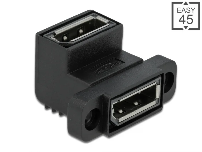 Delock Easy 45 DisplayPort Adapter gewinkelt 90° #1 