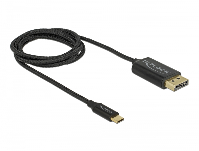 Delock USB Kabel Type-C zu DisplayPort (DP Alt Mode) 4K 60 Hz 1 m koaxial #4 